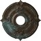 Ekena Millwork Attica Ceiling Medallion (Fits Canopies up to 5"), 18"OD x 4"ID x 5/8"P, Bronze Blue Patina CM18ATBBS - alternate 1